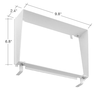 Envision LED Area Flood, M-Line 80W Shield, Bronze, ARL-80W-SHIELD-WH