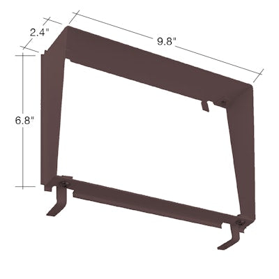 Envision LED Area Flood, M-Line 80W Shield, Bronze, ARL-80W-SHIELD-BZ