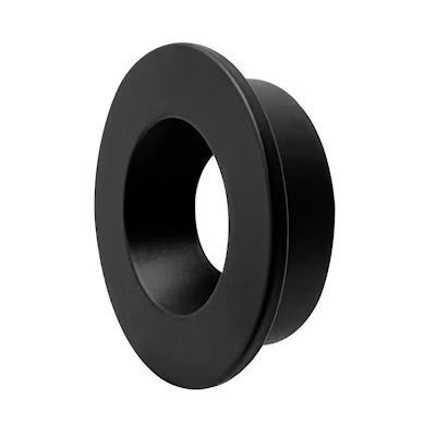 Envision LED DLJBX-1, Round Smooth Trim, Black, DLJBX-1-TRIM-BLK-R