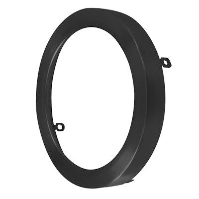 Envision LED SLDSKR, 5" Snap on Trim , Black, SLDSKR-5-TRIM-BLK