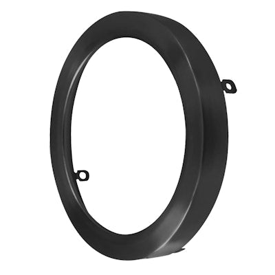 Envision LED SLDSKR, 7" Snap on Trim, Black, SLDSKR-7-TRIM-BLK
