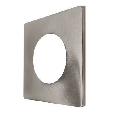 Envision LED 2" Smooth Square Trim, Brushed Nickel , DLJBX-2-TRIM-BN-S-SQ