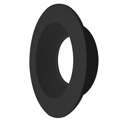 Envision LED 3" Regressed Round Trim, Black, DLJBX-3RG-TRIM-BLK-R