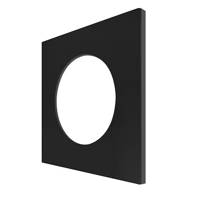 Envision LED 3" Gimbal Square Trim Black , DLJBX-ADJ-3-TRIM-BLK-SQ