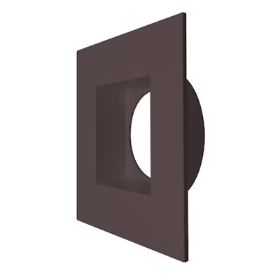 Envision LED 4" Regressed Gimbal Square Trim, Bronze, DLJBX-4RG-TRIM-BRZ-SQ