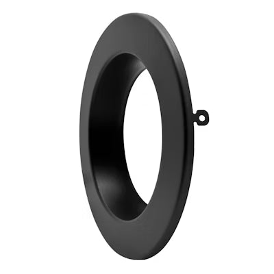 Envision LED 4" RDL, Trim Smooth Trim, Black, RDL-TRIM-4-BLK-SM