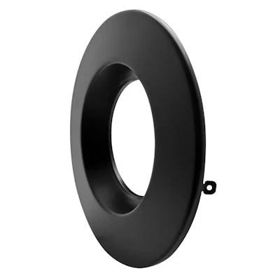 Envision LED 5/6" RDL, Smooth Trim, Black, RDL-TRIM-5/6-BLK-SM