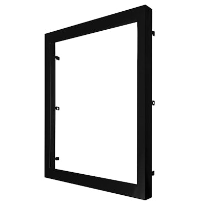 Envision LED SLDSKSQ: 5"   Snap on Trim Black, SLDSKSQ-5-TRIM-BLK
