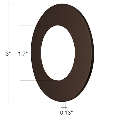 Envision LED Undercabinet Puck Trim (Bronze), Bronze, LED-PCK-TRIM-BRZ
