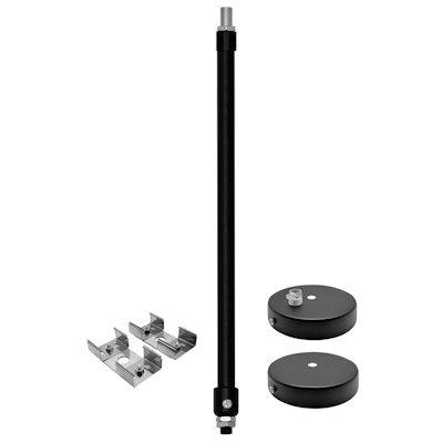 Envision LED Suspension Rod Kit 2'/4' length, Black, ALIN-2/4FT-SRK-BL