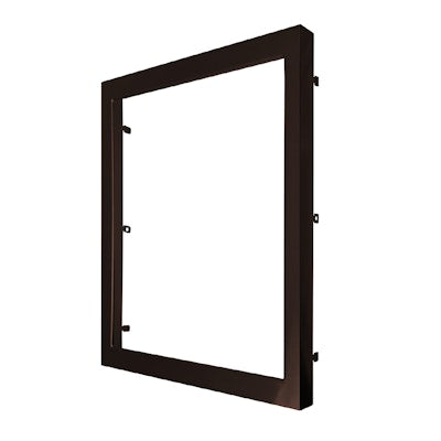 Envision LED SLDSKSQ, 12" Snap on Trim , Bronze, SLDSKSQ-12-TRIM-BRZ