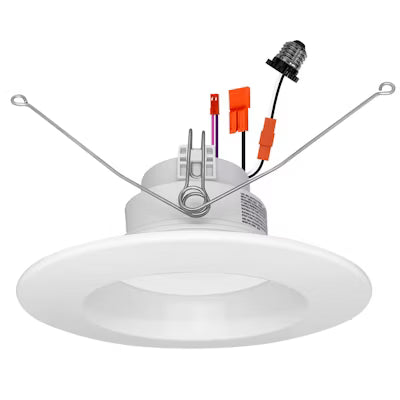 Envision LED 5/6" Retrofit Downlight, RDL-Line, 5CCT Selectable 27K/30K/35K/40K/50K, White, LED-RDL-5/6-3P18-5CCT-UNV-0/10V