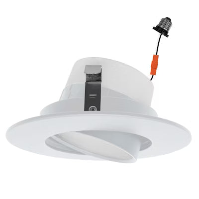 Envision LED 4" Retfrofit Downlight, Adjust-Line, 5CCT Selectable 27K/30K/35K/40K/50K, White, LED-DL-ADJ-4-10W-5CCT-WH