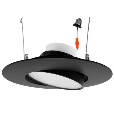 Envision LED 5/6" Retfrofit Downlight, Adjust-Line, 5CCT Selectable 27K/30K/35K/40K/50K, Black, LED-DL-ADJ-5/6-16.5W-5CCT-BLK