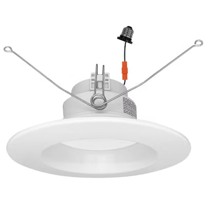 Envision LED 5/6" Retrofit Downlight, 5CCT Selectable 27K/30K/35K/40K/50K, RDL-Line, White, LED-RDL-5/6-3P18-5CCT-WH-SM