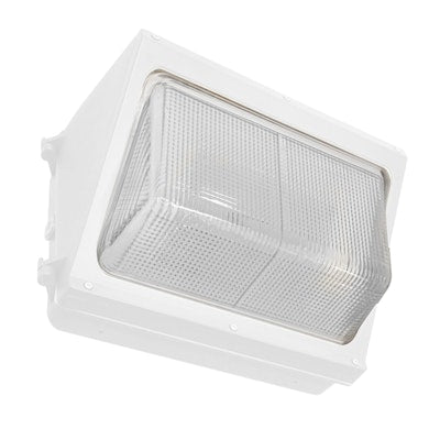 Envision LED Regular Wall Pack, Full-Line, 3CCT Selectable 30k/40k/50k, White, LED-WPF-5P60-TRI-WH-PC