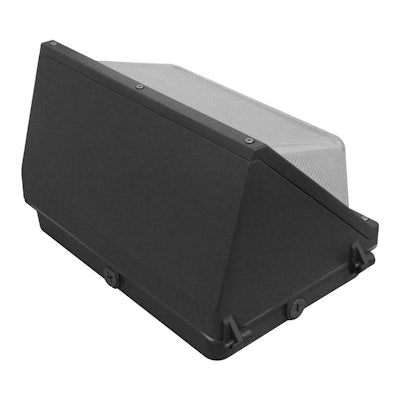 Envision LED Regular Wall Pack, Full-Line , 3CCT Selectable 30k/40k/50k, Bronze, LED-WPF-5P120-TRI-BL-PC
