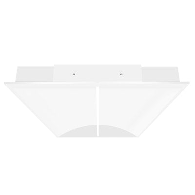 Envision LED 2X2 LED Center Basket Th" LuxLume Troffer, 4CCT Selectable 30k/35k/40k/50k, White, LED-CBT-TL-2X2-3P40-4CCT