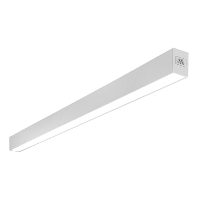 Envision LED C-Line, 4' Suspended Linear w/ Uplight, 5CCT Selectable 50k/40k/35k/30k/27k, White, LED-UDL2-4FT-3P50-5CCT-WH