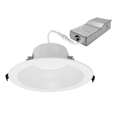 Envision LED 6" Commercial Downlight, CMD-Line, 5CCT Selectable 27k/30k/35k/40k/50k, White, LED-CMDEX-6-3M24-5CCT-CUNV