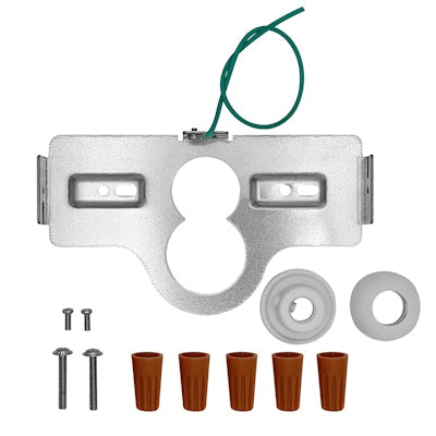 Envision LED Pendant Mount Deep Canopy, White, CACM-DP-PDM-WH