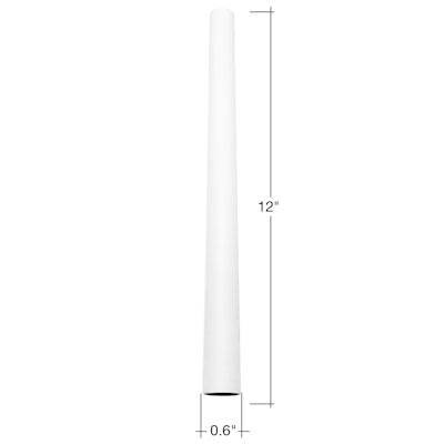 Envision LED Surface Mount Stem, White, CACM-STM-1FT-WH