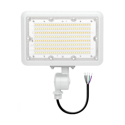 Envision LED Mini Area Floodlights, XS-Line, 3CCT Selectable 30k/40k/50k, White, LED-FL-3P60-TRI-WH-KNYK-PC