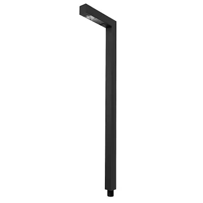 Envision LED Path Light - 22" Height, L-Shape, Black, PL-L-22-ALM-BL-12V
