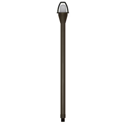 Envision LED Path Light Stem, 12" Height, Bronze, PL-12-ALM-BZ-12V