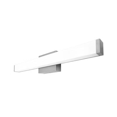 Envision LED Vanity Light, 21.5" Square Full, 5CCT Selectable  27K/30K/35K/40K/50K, Brushed Nickel, LED-VT-SQFT-22-3P19-5CCT-BN