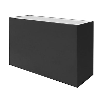 Envision LED 5" x10" Modern Square Sconce Light, M-Line, 5CCT Selectable 27k/30k/35k/40k/50k, Black, LED-WSC-5x10-UD-24W-5CCT-BL