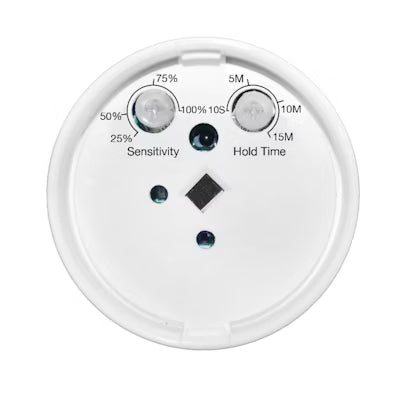 Envision LED PIR On/Off Only, Twist-C 3-P", White, S-TWC-PIR-ON/OFF