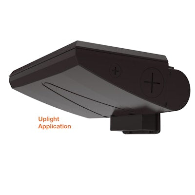 Envision LED Full Cut Off Wall Packs, ARCY-Line,  3CCT Selectable 30k/40k/50k,  Bronze, LED-WPFC-ARC-3P65-TRI-BZ-PC