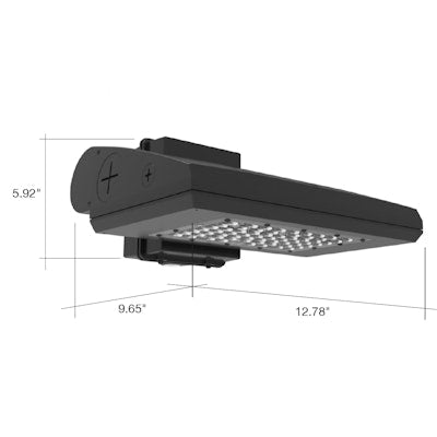 Envision LED Full Cut Off Wall Packs, ARCY-Line, 3CCT Selectable 30k/40k/50k, Black, LED-WPFC-ARC-3P100-TRI-BL-PC