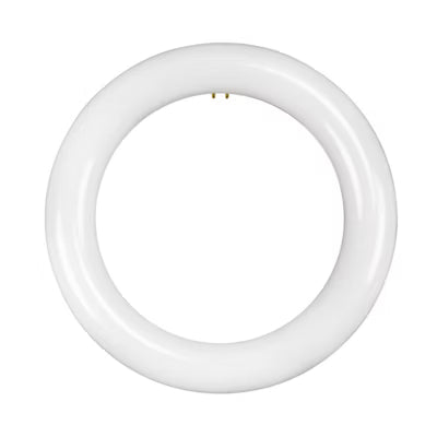 Envision LED T9 8" CicLine Glass + PC Coating TRIPLE FIT Ballast, or AC Direct Single/Double , 4CCT Selectable 30K/35K/40K/50K, Frosted, LED-T9-DF-8I-11W-4CCT