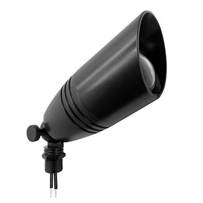 Envision LED Landscape Bullet Light, MR-16, Style 3, Traditional, Black, BLT-ALM-BL-12V-3