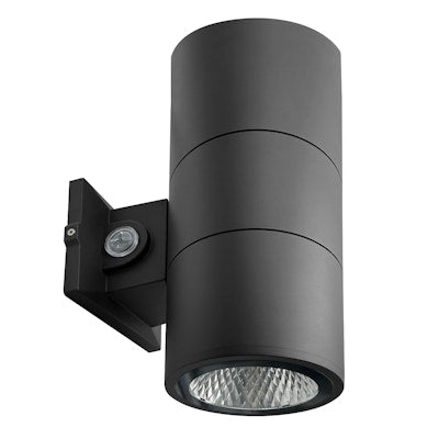 Envision LED 6" Cylinder Up and/or Down Light, ARCY-Line, 3CCT Selectable 30k/40k/50k, Black, LED-CYA-UD-6-3P35-TRI-BL-PC