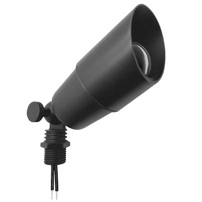 Envision LED Landscape Bullet Light, MR-16, Style 2 Modern, Matte Black, BLT-BR-MBL-12V-2