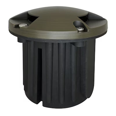 Envision LED In-Ground Light, 3-Light Covered Lens, Oil Rubbed Bronze, IGL-3L-BR-ORB-12V