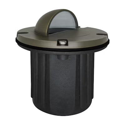 Envision LED In-Ground Light, Half Moon Lens, Oil Rubbed Bronze, IGL-HM-BR-ORB-12V