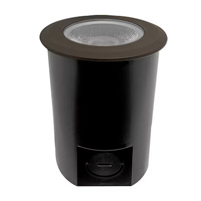 Envision LED In-Ground Light - Small, Flat Open Lens, 5CCT Selectable 27K/30K/35K/40K/50K, Bronze, LED-IGLS-FL-9W-5CCT-ALM-BZ-LV