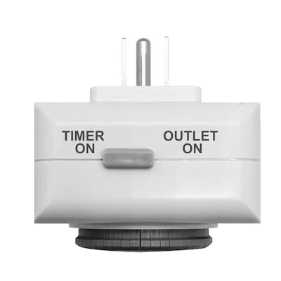 Envision LED Mechanical Timer, White, MT-LV-PG