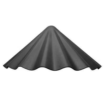 Envision LED Path Light Cap, Decorative, Black, PL-H-ALM-BL-DC