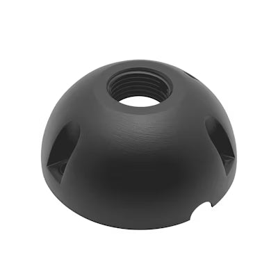 Envision LED Brass 1/2" Surface Mount, Matte Black, SM-1/2-BR-MBL