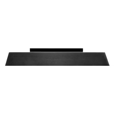 Envision LED Surface Mount Step Light - 5"ch Width - Louver, 5CCT Selectable 27K/30K/35K/40K/50K, Matte Black, LED-STEP-LVR-SM-5-3W-5CCT-BR-MBL-LV
