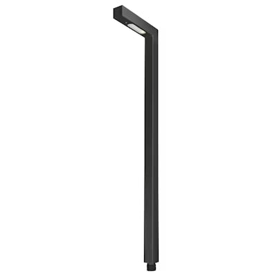 Envision LED Path Light, L-Shape Style, Matte Black, PL-L-22-BR-MBL-12V