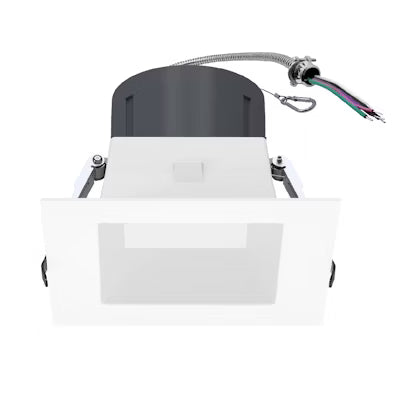 Envision LED 6" Square Commercial Downlight, CMD, 5CCT Selectable 27K/30K/35K/40K/50K, White, LED-CMDSQ-6-3M16-5CCT-UNV