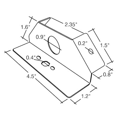 Envision LED VPT-ANGLE Angle Mount Accessory, VPT-ANGLE
