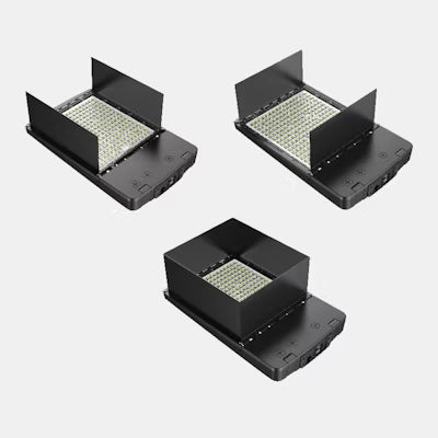 Envision LED ARL3, OPTIC-Line, 4 Piece Shield for 5P450 BACK/FRONT/SIDES, Black, ARL3-3B-XXL-HSS-BL