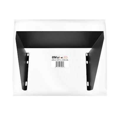 Envision LED ARL3 OPT House Side Shield, Black, ARL3-OPT-L-HSS-BL